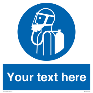 Custom use self contained breathing appliance